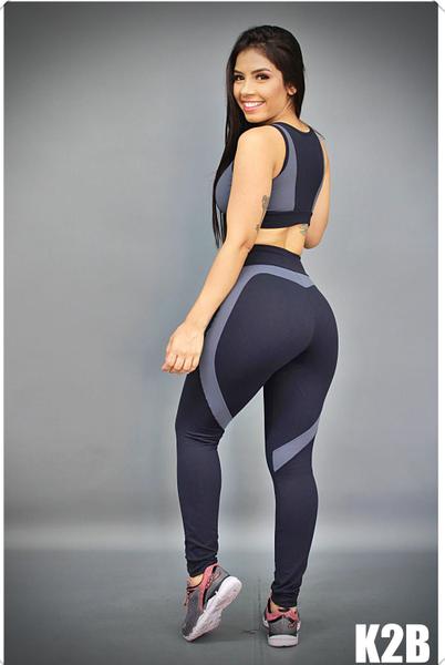 Imagem de Calça legging k2b isadore coração no bumbum academia fitness