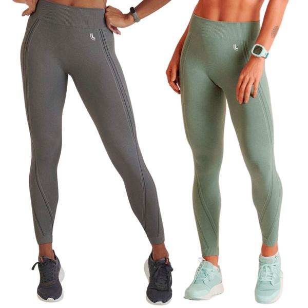 Imagem de Calça Legging Lupo Max Kit 2 Unidades Empina Bumbum Academia