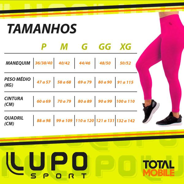 Imagem de Calça Legging Lupo Original Feminina Legues Academia Leguin Levanta Empina Bumbum