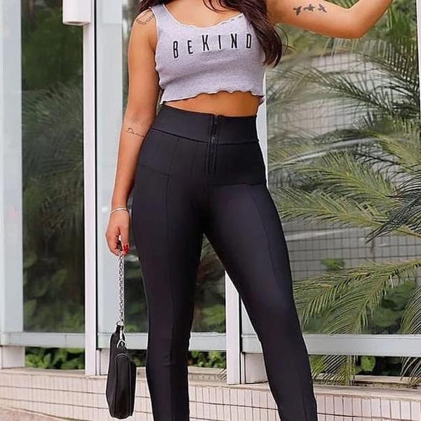 Imagem de Calça legging Montaria leg feminina alta qualidade - TRAÇOS FINOS