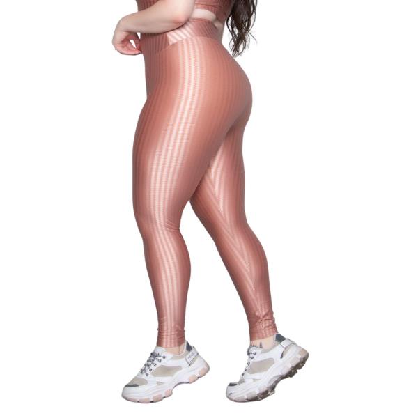 Imagem de Calça Legging New Zig Vekyo Modas Feminina Poliamida Roupa de Academia Esporte Confortável 