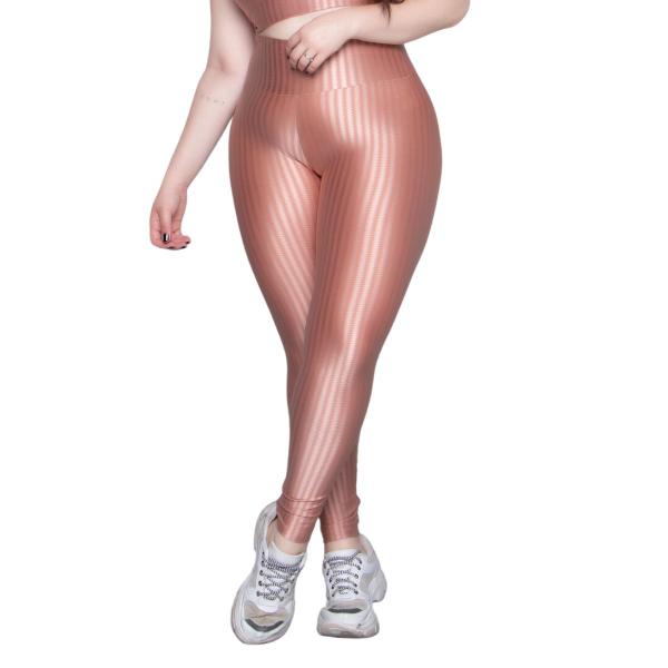 Imagem de Calça Legging New Zig Vekyo Modas Feminina Poliamida Roupa de Academia Esporte Confortável 