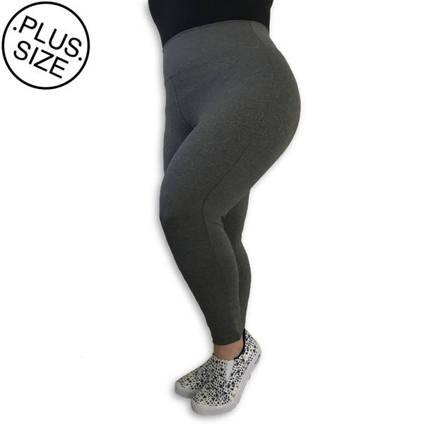 Imagem de Calça Legging Plus Size Heide Ribeiro Super Silver