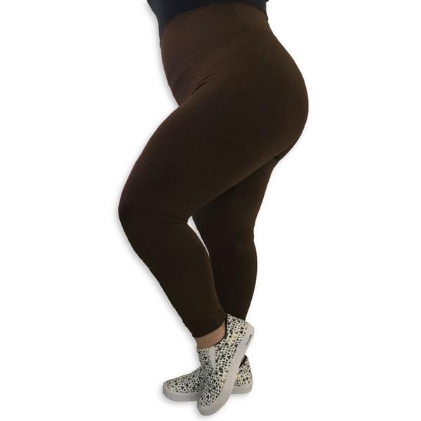 Imagem de Calça Legging Plus Size Heide Ribeiro Super Silver