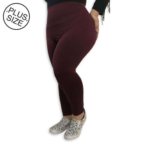 Imagem de Calça Legging Plus Size Heide Ribeiro Suplex Basic