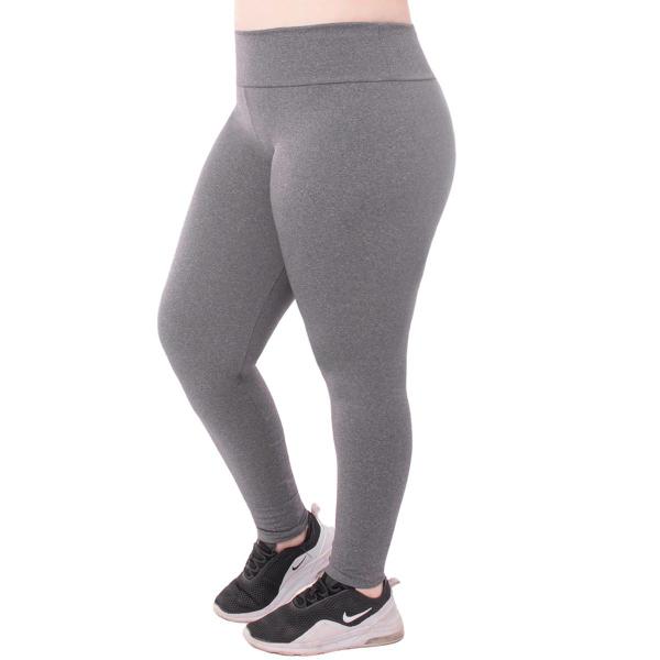 Imagem de Calça legging plus size peluciada térmica suplex Dicors