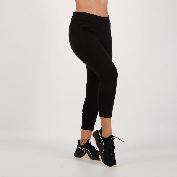 Imagem de Calça Legging Puma ESS 3/4 Logo Feminina Preta