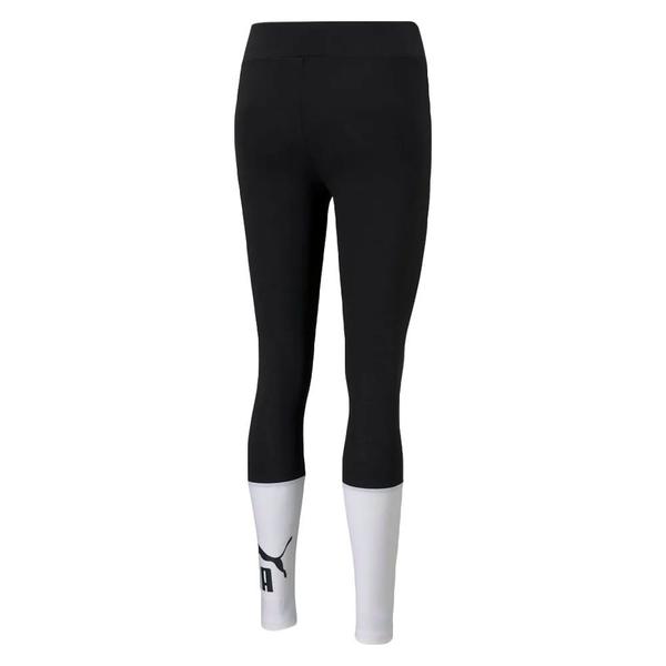 Imagem de Calça legging puma ess+color block feminina - preto g