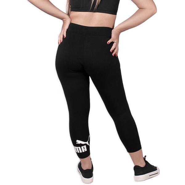 Imagem de Calça Legging Puma Essentials Logo 3/4 Feminina