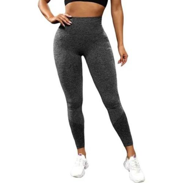 Imagem de Calça Legging Push Up Sem Costura Academia Levanta Bumbum