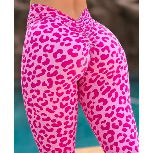 Imagem de Calça Legging Push Up Sweet Pink Leopard