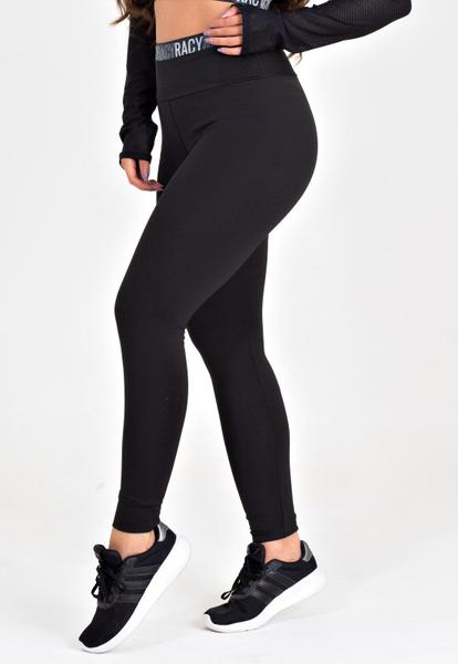 Imagem de Calça Legging  Racy Cintura Alta Preto com Elástico REF: