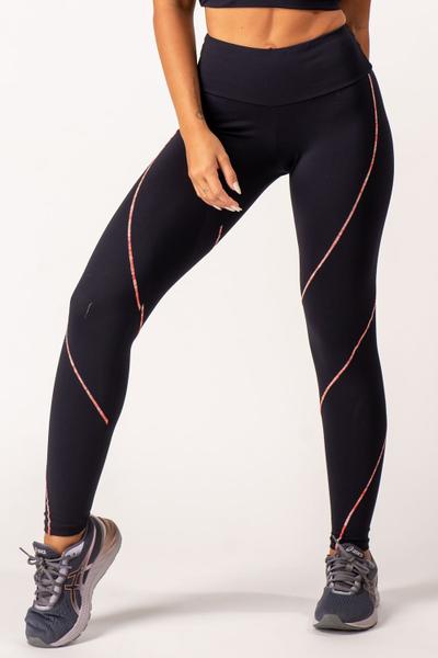 Calça Legging Sacarias preto - Apneia Imagem de Calça Legging Sacarias preto