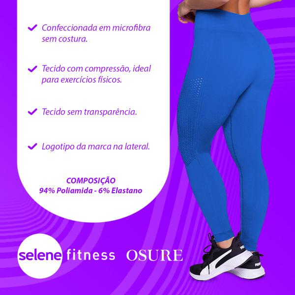 Calça Legging Selene Fitness Microfibra Academia Sem Costura Esportiva Sem Transparência Sport Corrida Pilates 20960 Imagem de Calça Legging Selene Fitness Microfibra Academia Sem Costura Esportiva Sem Transparência Sport Corrida Pilates 20960