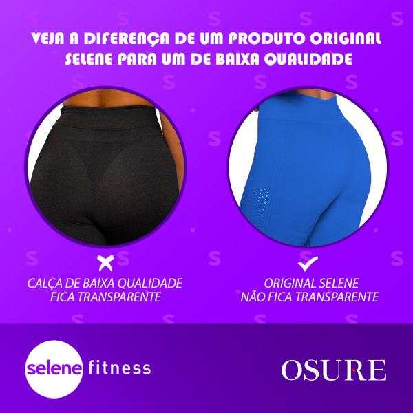 Calça Legging Selene Fitness Microfibra Academia Sem Costura Esportiva Sem Transparência Sport Corrida Pilates 20960 Imagem de Calça Legging Selene Fitness Microfibra Academia Sem Costura Esportiva Sem Transparência Sport Corrida Pilates 20960