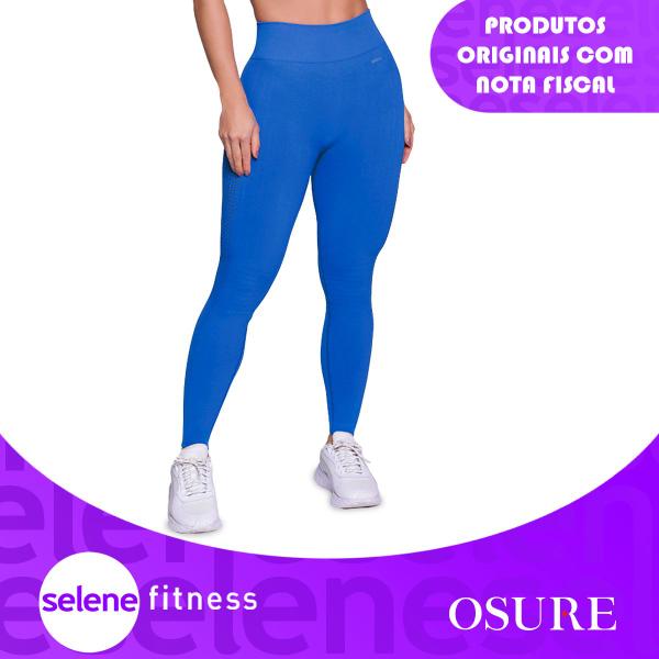 Imagem de Calça Legging Selene Fitness Microfibra Academia Sem Costura Esportiva Sem Transparência Sport Corrida Pilates 20960