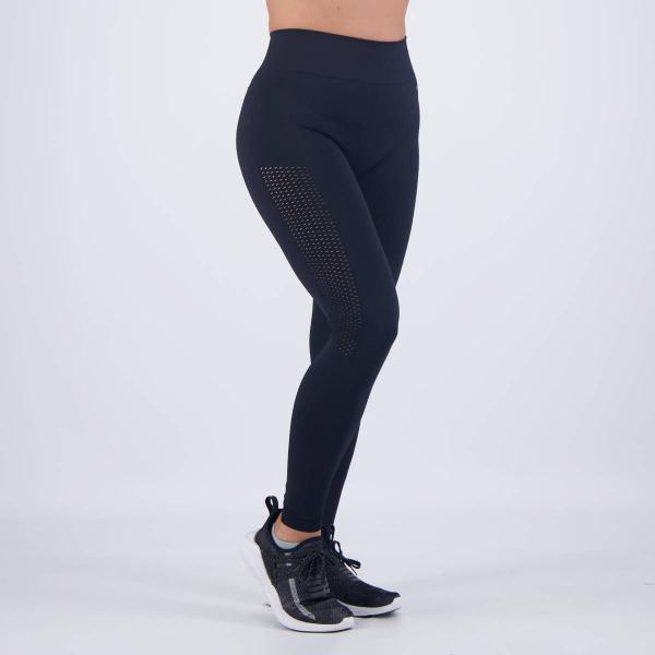 Imagem de Calça Legging Selene Sem Costura Feminina Preta