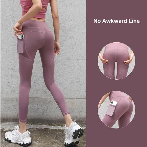 Imagem de Calça Legging Sport Feminina Fitness Academia com Bolso YOGA