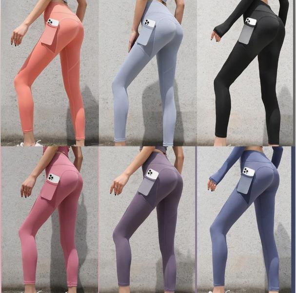 Imagem de Calça Legging Sport Feminina Fitness Academia com Bolso YOGA