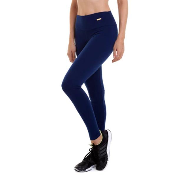 Imagem de Calça legging supplex azul marinho best fit