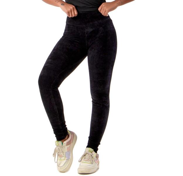 Imagem de calça Legging Veludo Cotelê Feminina Calça Leg Inverno Frio