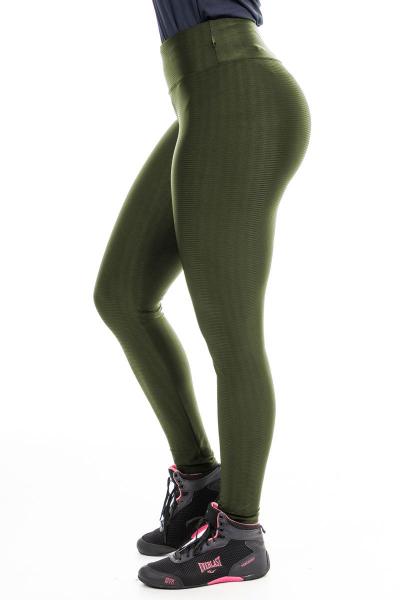 Imagem de Calça Legging Wolfox Poliamida 3d Básico Cintura Alta Feminina