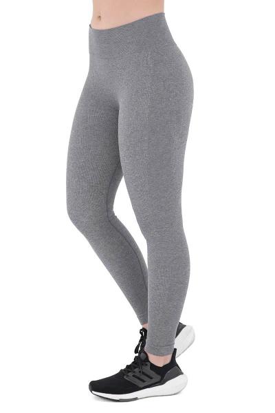 Imagem de Calça Lupo Legging Seamless Up Cinza - Feminino