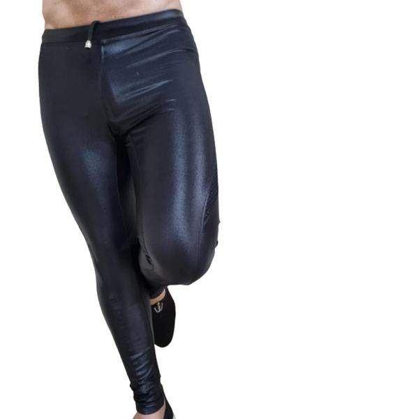 Imagem de Calça meggings legging masculina com telinha  modelo Novo