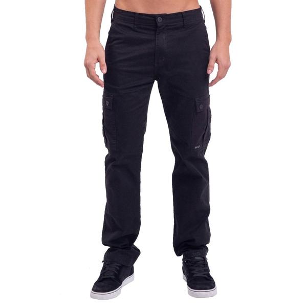 Calça RVCA Americana Cargo Preta Imagem de Calça RVCA Americana Cargo Preta