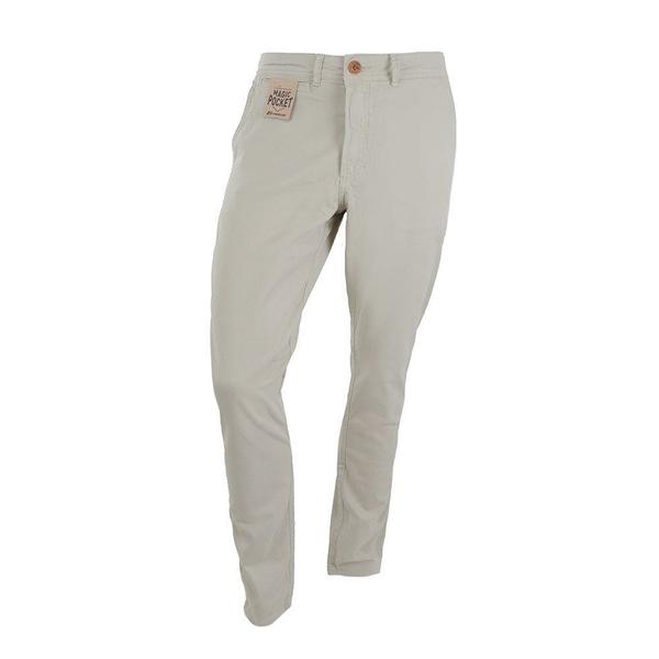 Imagem de Calça Sarja Masculina Freesurf Casual Slim Bege - 11080