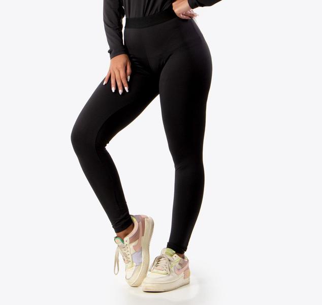 Imagem de Calça Térmica Esportiva Segunda Pele Legging Proteção UV50+ Unissex