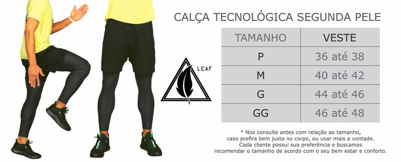 Imagem de Calça Térmica Segunda Pele Compressão Esportiva Futebol Corrida Academia Ciclismo Jiu Jitsu Tamanhos Normais e Plus Size Kanxa