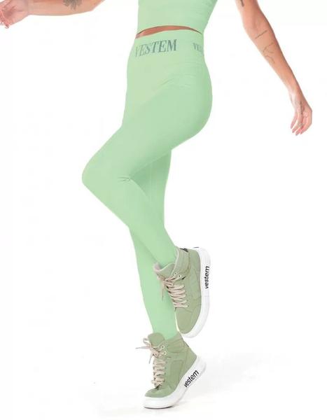 Imagem de Calca Vestem Fuso Seamless Elis - feminino - verde menta