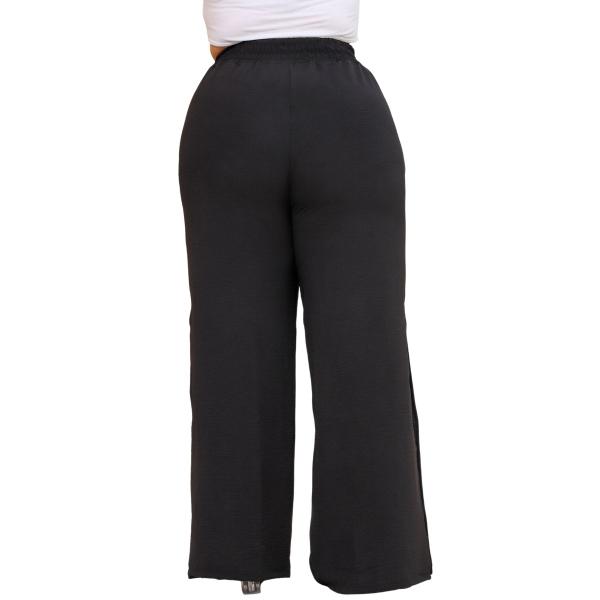 Imagem de Calça Wide Leg Pantalona Plus Size G1 G2 G3 Cintura Alta