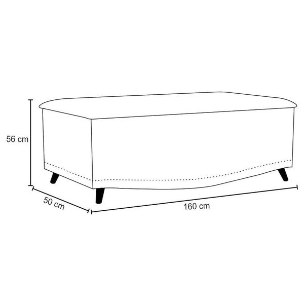 Imagem de Calçadeira Baú 160cm Imperial J02 Corano Branco - Mpozenato