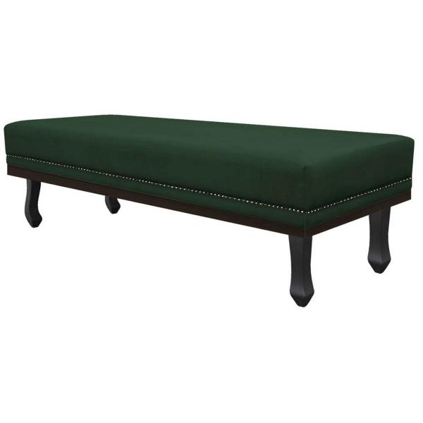 Imagem de Calçadeira Casal Orlando P02 140 cm para cama Box Suede - Amarena Móveis