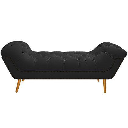 Imagem de Calçadeira Madrid 160 cm Suede Preto