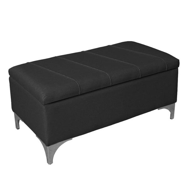 Imagem de Calçadeira Recamier Para pés cama Box King size Baú Iza 1.95m Nanda Decor