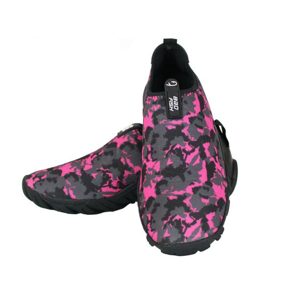 Imagem de Calçado Feminino Tênis Sapatilha Híbrido Neoprene P/ Pesca Trilha Cachoeira Praia Esportes Camuflado Colorido Bad Fish