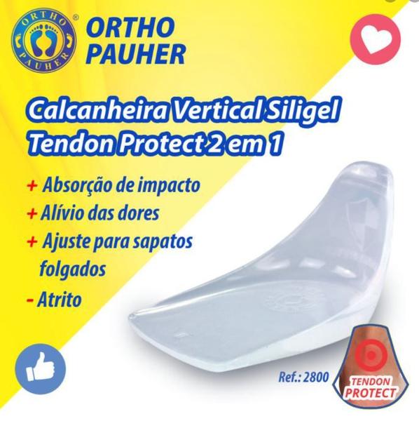 Imagem de Calcanheira vertical siligel tendon protect 2 em 1 ref. 2800 - ortho pauher