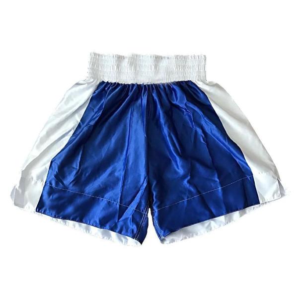 Imagem de Calcao Knockout Boxe - masculino - azul+branco