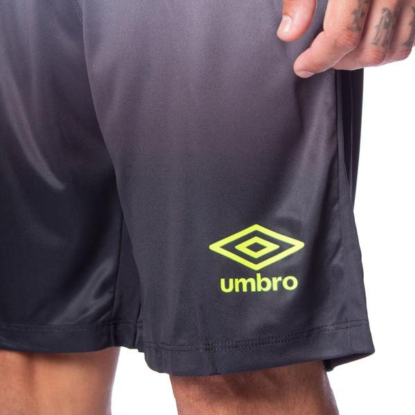 Imagem de Calção Masculino Umbro Twr Degradê Preto/cinza