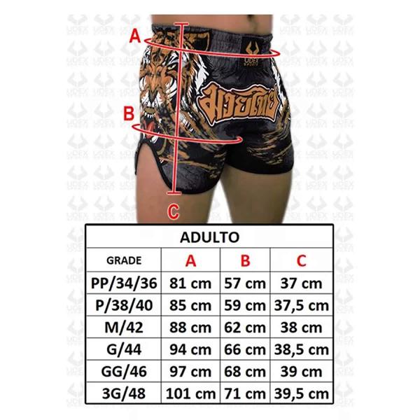 Imagem de Calção Short Muay Thai em Microfibra Pit Bull  - Udex