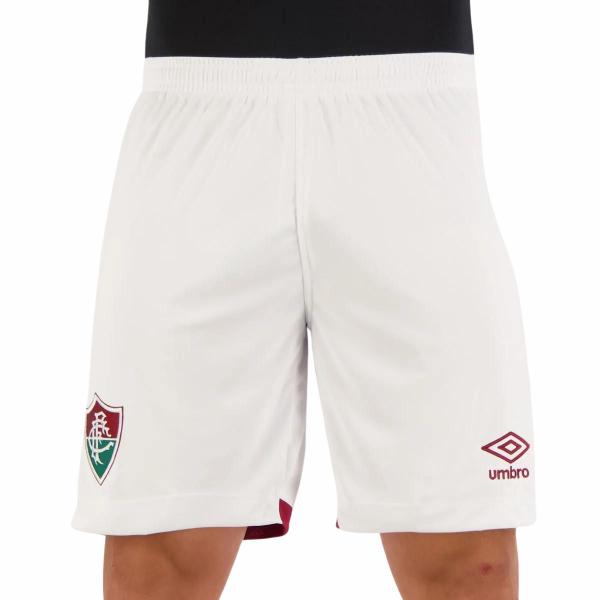 Imagem de Calção Shorts Masculino Fluminense II Away Branco 2022