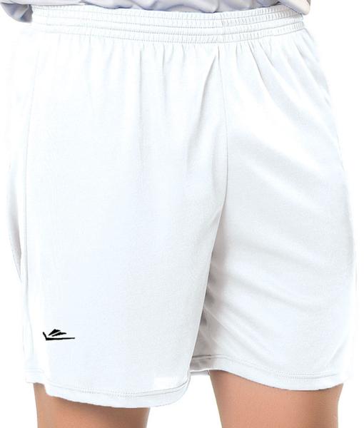 Imagem de Calção Shorts Masculino Plus Size Futebol M G GG EG1 EG2 EG3 Eg4 - Branco - ELITE - BellaDonna Baby