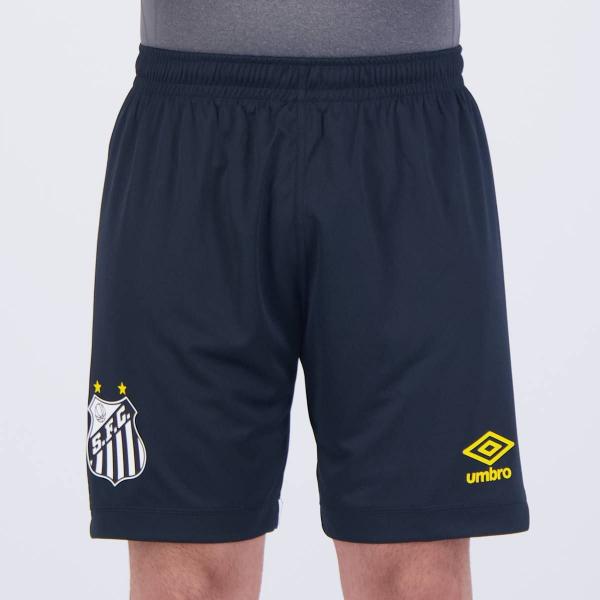 Imagem de Calção Umbro Santos II 2023 Preto