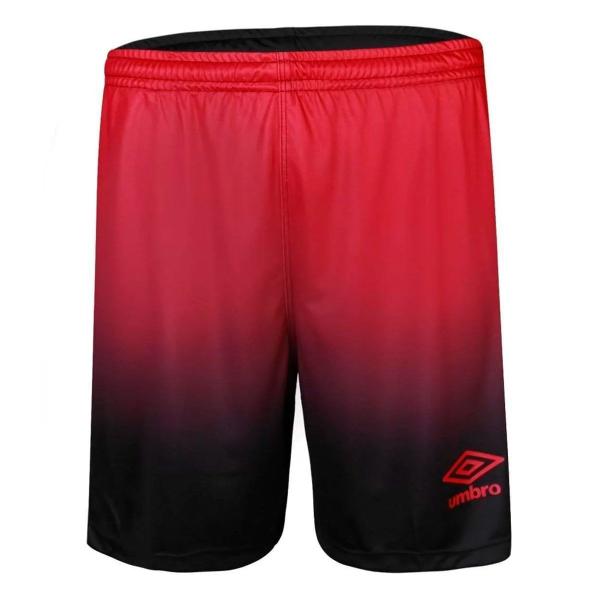 Imagem de Calção Umbro Twr Degradê Masculino Preto/Vermelho