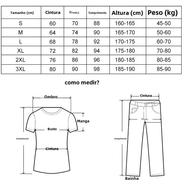 Imagem de Calças de Compressão Masculina para Corrida - Secagem Rápida e Conforto