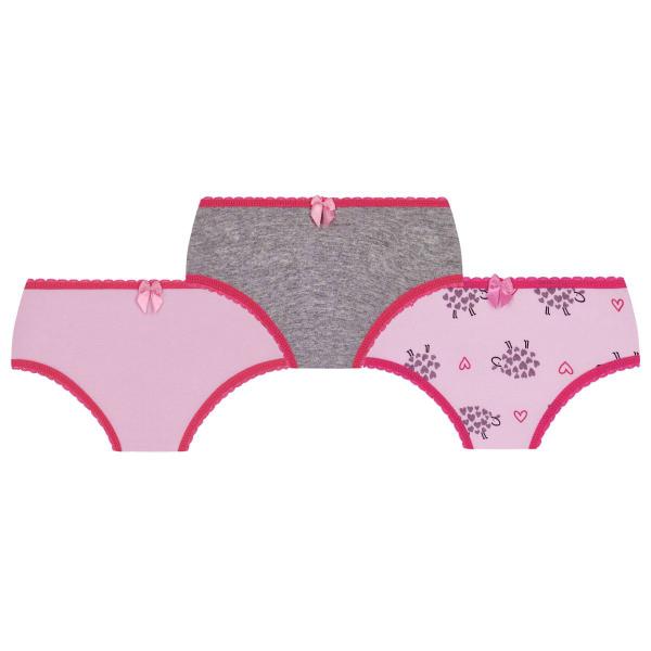 Calcinha Infantil Kit 12 Sortida Menina Juvenil Algodão Confortável Lobinha Lupo Imagem de Calcinha Infantil Kit 12 Sortida Menina Juvenil Algodão Confortável Lobinha Lupo