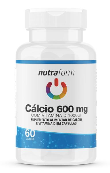 Imagem de Cálcio 600mg + vitamina d 60 cápsulas